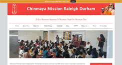 Desktop Screenshot of chinmaya-rdu.org